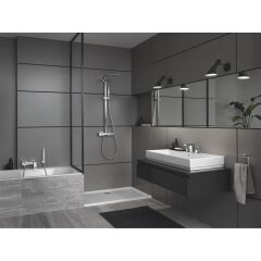 40565000 - Grohe Lavabo Sifon Tapası Bas/Aç Kare Krom