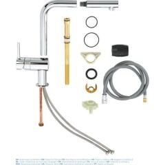 32168000  GROHE MİNTA TEK KUMANDALI EVİYE BATARYASI