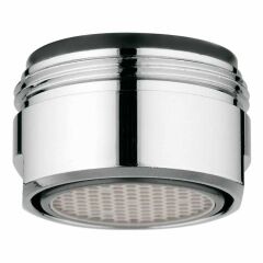 Grohe Lavabo Bataryası Perlatörü Gizli Oynar Başlıklı M24 X1 Dış Dişli Krom - 64451000