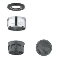 13952000 - Grohe Lavabo Bataryası Perlatörü M24 X1 Dış Dişli Krom