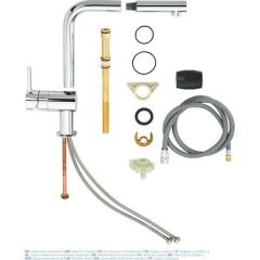 32168000  GROHE MİNTA TEK KUMANDALI EVİYE BATARYASI