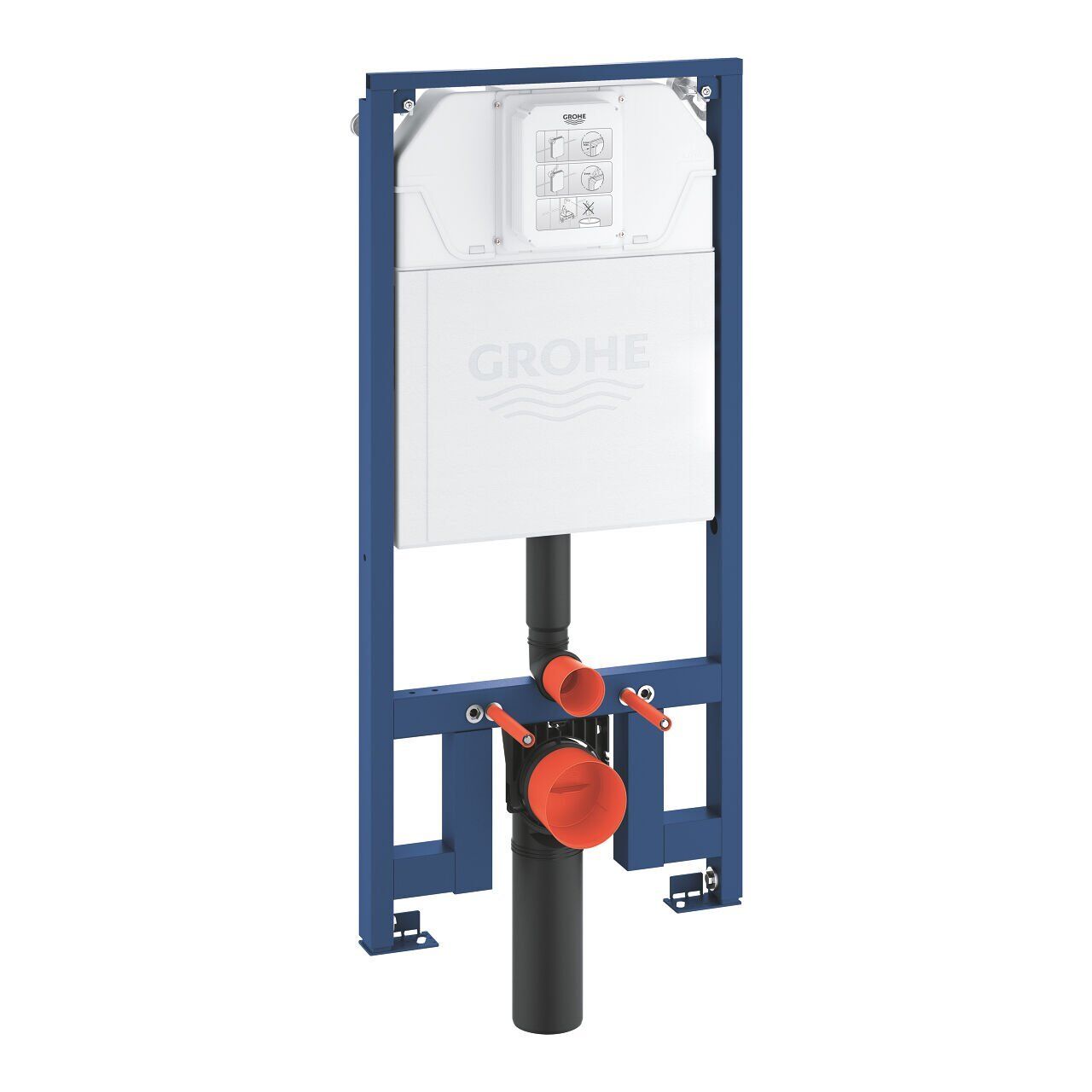 39687000 - GROHE RAPİD SL İNCE GÖMME REZERVUAR 88.9 MM, 1.13 M MONTAJ DERİNLİĞİ İLE