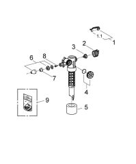37095000 Grohe doldurma grubu şamandıra