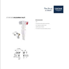 37095000 Grohe doldurma grubu şamandıra