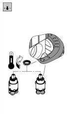 46580000 28 mm Grohe kartuş
