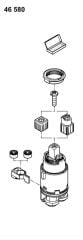 46580000 28 mm Grohe kartuş