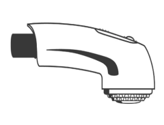 46312IE0 Grohe Eviye Bataryası El Duş Yedeği Zedra - Plus Krom