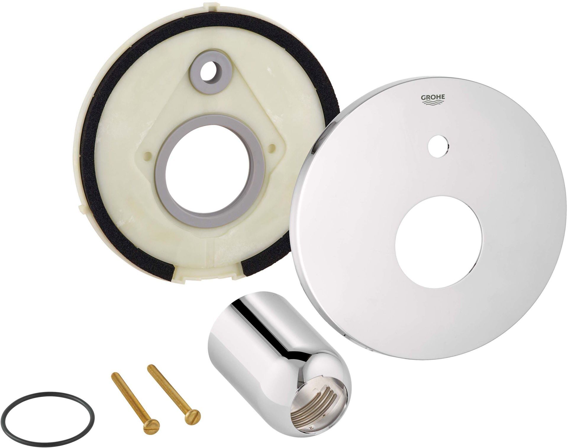 46905000 - GROHE - Rozet (EInhand küvet armatürü için, uzun ömürlü yüzey), krom