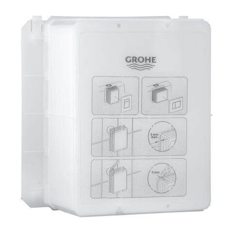 66783000 - Grohe Pnömotik Gömme Rezervuar Kapak Şablonu Körük Muhafazası